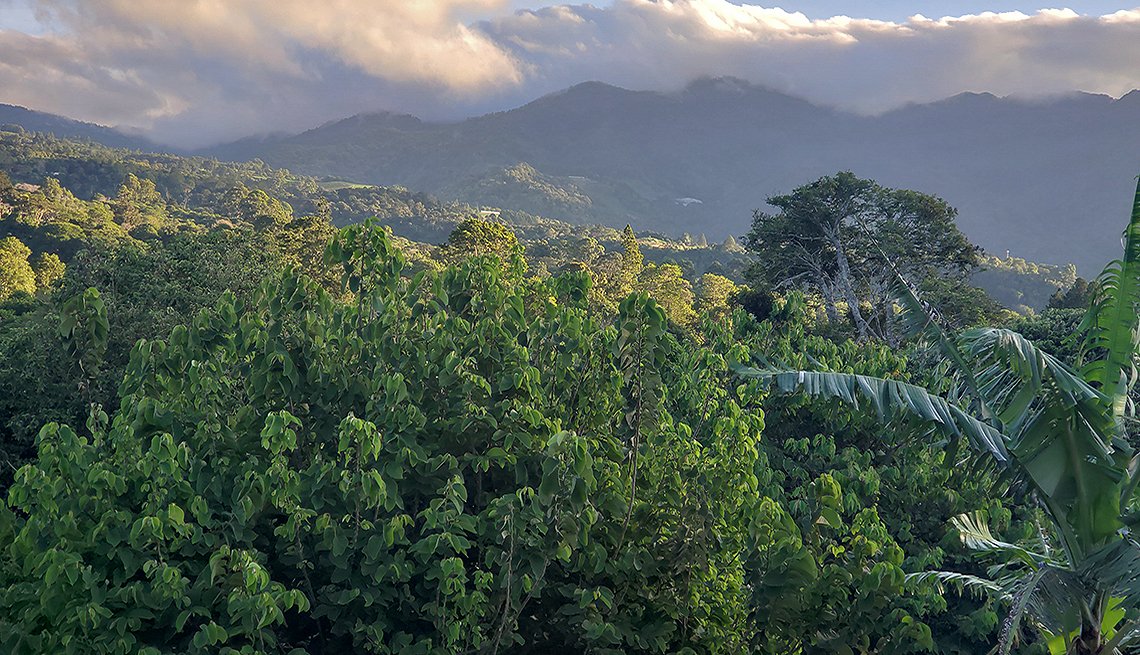 Boquete is surrounded by mountains